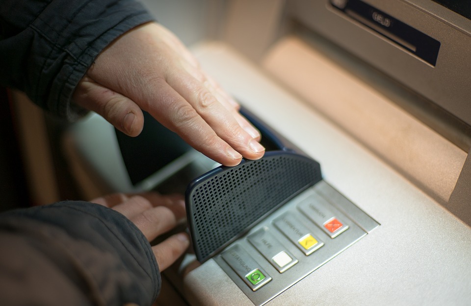 secure withdrawal from bank